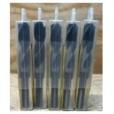 Irwin Silver and Deming Drill Bit 3/4  lot of 5