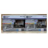 Commercial Electric 3 in LED Color Changing Recessed Trim with Interchangeable Reflector lot of 2