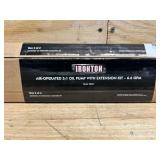 Ironton Air-Operated Oil Pump with Extension Kit, 6.6 GPM, 5:1 Oil Pump for up to 240 SAE Oil (read description)