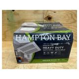 Hampton Bay 80 CFM Ceiling Mount Room Side Installation Heavy-Duty Bathroom Exhaust Fan, ENERGY STAR