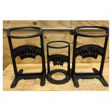 Kindling Cracker Firewood Kindling Splitter (lot of 3)