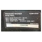 NorthStar High-Pressure Hose Reel, 5000 PSI, 100ft. Capacity