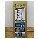GREEN TOUCH INDUSTRIES Xtreme Pro Series 4-position Trimmer Rack For Open and Enclosed Trailers- Durable Steel Construction (missing parts for lock)