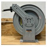 KLUTCH Dual-Arm Auto Rewind Air Hose Reel + 1/2IN. X 100FT. Oil Resistant Hose