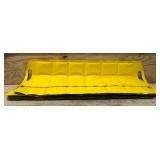 DRAFT-MT-24 - VESTIL VINYL DOCK DRAFT MATS 24 IN. USABLE LENGTH BLACK / YELLOW