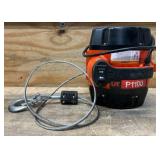 Ultra-Tow Portable Electric Winch, 120V, 1100-Lb. Horizontal and Vertical Capacity, Steel Cable, Brushless Motor (for parts only)
