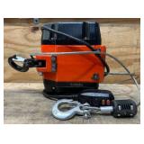 Ultra-Tow Portable Electric Winch, 120V, 1100-Lb. Horizontal and Vertical Capacity, Steel Cable, Brushless Motor (for parts only)
