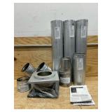 DuraVent 4 in. D X 84 in. L Aluminum/Galvanized Steel Vent Pipe Kit MSRP $410