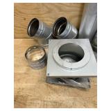 DuraVent 4 in. D X 84 in. L Aluminum/Galvanized Steel Vent Pipe Kit MSRP $410