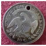 1830 Capped Bust Dime