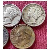 (5) Silver Dimes