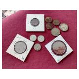 Mixed Vintage Canadian Coin Lot - Some Silver