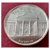 Ultra High Relief Donald Trump 2 oz Silver Round