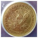 1899 Liberty Head $5 Gold Coin - ICG MS65 WOW!