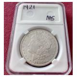 1921 Morgan Dollar