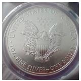 2021 American Silver Eagle - ANACS MS70