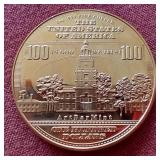 Benjamin Franklin 1 oz Copper Round