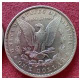 (2) 1884 Morgan Dollars