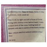 Awesome 11th Century Class A3 Byzantine Anonymous Follis (Bust of Christ)