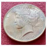 1925 Peace Dollar - Toned