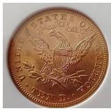 1893 Liberty Head $10 Gold Coin - NGC MS62
