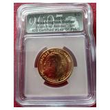 2007 American Silver Eagle & Presidential Dollar - ICG MS70 Set