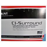 (4) Phase Technologies CI-Surround (CI_SURR) Flush-Mount In-Wall Home Theater Speakers - NEW IN BOX