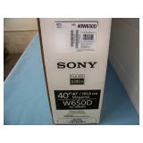 Sony 40" Full HD LED Backlit LCD SMART TV / Television KD-40W650D with Remote Control and Stand