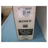 Sony 40" Full HD LED Backlit LCD SMART TV / Television KD-40W650D with Remote Control and Stand
