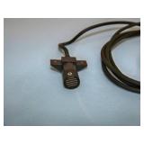 Audio-Technica AT8538 Phantom Power Module, Lavalier Microphone and Extension Cable