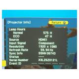 Epson PowerLite 2155W Home Theater Widescreen Full HD 3LCD 5000-Lumen Projector / Projection System