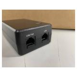 (6) PoE Power over Ethernet 48V 802.3af 100MB Injectors with Network LAN & Power Cables - NEW IN BOX