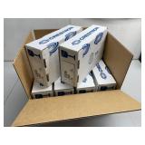 (6) PoE Power over Ethernet 48V 802.3af 100MB Injectors with Network LAN & Power Cables - NEW IN BOX