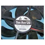 (4) Cooling Fans; (2 of 4) are San Ace 120, (2 of 4) are Protechnic