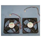 (4) Cooling Fans; (2 of 4) are San Ace 120, (2 of 4) are Protechnic