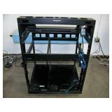 Middle Atlantic Podium / Lectern Style Audio / Video (AV) Rolling Equipment Rack with Slide out Tray, Power Strips and Cooling Fan