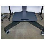 Ergotron Neo-Flex Heavy-Duty Rolling TV Cart / Stand with Height Adjustable Shelf and Rotating TV Mount