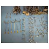 Large Lot of Peg Board Hangers