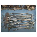 Large Lot of Peg Board Hangers