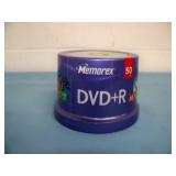 (50) Memorex DVD-R Discs - NEW IN PACKAGING