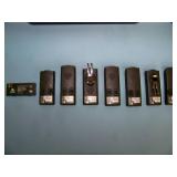 (24) Revolabs Wireless Lapel Mics / Microphones with (3) Charging Bases and (5) Replacement Mics that are NEW IN BOX