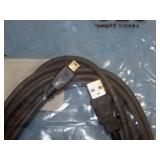 (33 lbs. including Box and Packaging) (100 Qty) Ultima USB 2.0 A-Style to 5-Pin Mini B Cables (3 meters, 9.8 feet) - NEW IN PACKAGING