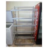 5-Tier Wire Display Rack