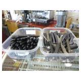 2 Tubs Full of Steak Knives