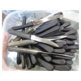 2 Tubs Full of Steak Knives