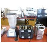Blender, Toaster, Graters
