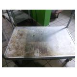 2 Shelf Stainless Utility Cart