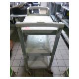 Cambro 3 Shelf Plastic Utility Cart