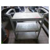 Cambro 3 Shelf Plastic Utility Cart