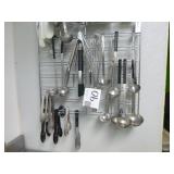 Hanging Rack with Utensils
